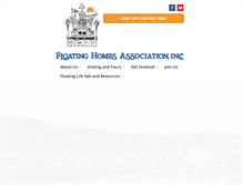 Tablet Screenshot of floatinghomes.org